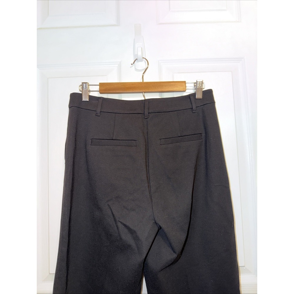 NEW Boden Women's Pimlico Ponte Trousers Solid Black Size 8P Straight Leg‎ - Picture 6 of 9